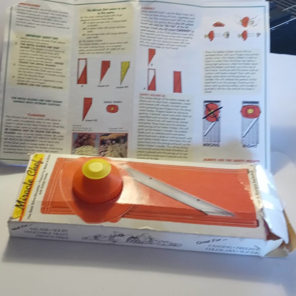 Retro All Original USA MADE Miracle Chef Slicer Dicer And French fry tool.. - Picture 3 of 6